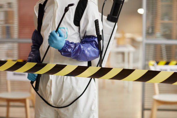 Professional Biohazard Cleanup technician working in Kimberton, PA